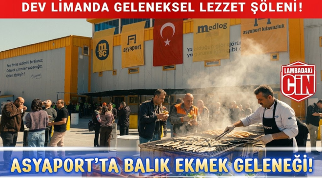 ASYAPORT’TA 9 YILLIK GELENEK: BALIK EKMEK ZİYAFETİ!