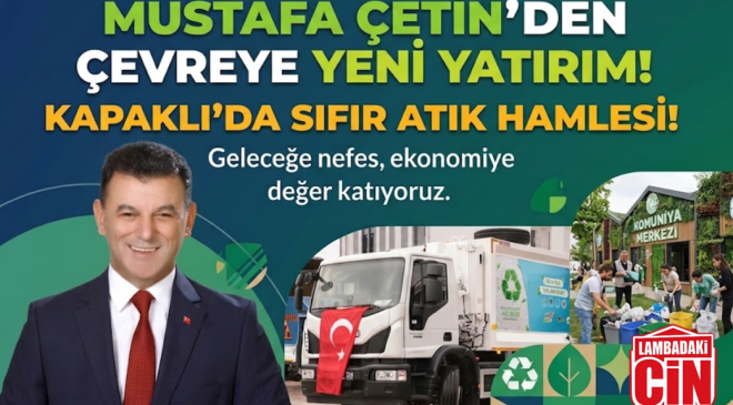 BAŞKAN ÇETİN’DEN ÖZ KAYNAKLARLA HİZMET ATAĞI!