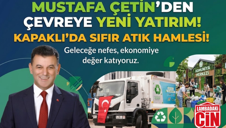 BAŞKAN ÇETİN’DEN ÖZ KAYNAKLARLA HİZMET ATAĞI!