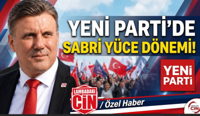 SANDIK KONUŞTU! SABRİ YÜCE İL BAŞKANLIĞINA SEÇİLDİ