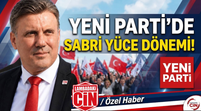 SANDIK KONUŞTU! SABRİ YÜCE İL BAŞKANLIĞINA SEÇİLDİ